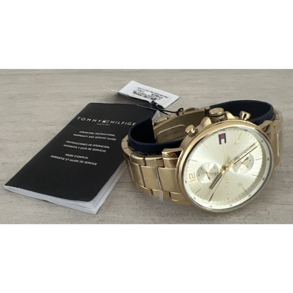 Tommy Hilfiger 1710415 Gold Men's Watch Daniel - Picture 8 of 16